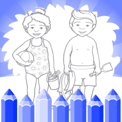 Hard Body Coloring For Kids 